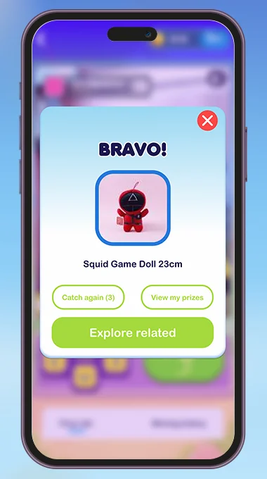 Claw Baby Game Interface Screenshot 3